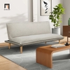sofa giường dài 1m7 xám trắng