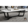 V2 Bàn sofa phòng khách giá rẻ BSF24 Sumee mặt đá chân sắt 1m
