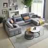 sofa U 3m2 phối màu nỉ