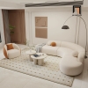 sofa góc 2m5 x 2m1 kiểu cong