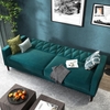 sofa bed giường nằm xanh lá