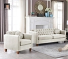bộ ghế sofa trắng kem
