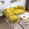 E3 Bộ ghế sofa phòng khách giá rẻ BT198 Artesi 2m1 xanh dương