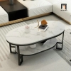 bàn sofa mặt đá xinh xắn