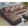 sofa góc da công nghiệp