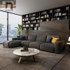 sofa góc 3m x 1m6 vải nỉ gia đình