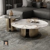 cặp bàn sofa khung chân tròn