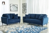 set ghế sofa màu xanh đậm