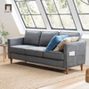 sofa băng 2m xám lông chuột
