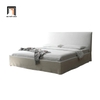 M1 Giường ngủ sang trọng kiểu dáng Tây GN55 Evan vải xám trắng