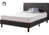 O2 Giường ngủ màu xám đậm 1m6 x 2m GN26 Bartley bọc vải giá rẻ