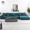 set ghế sofa góc 3m2 x 1m6 vải nỉ