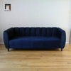 sofa băng màu xanh đậm cho shop tiệm