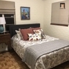 L2 Giường ngủ vải nỉ bố GN1 Vannatta màu xám đậm hiện đại