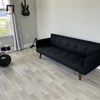 W1 Ghế sofa giường giá rẻ GB58 Hardin dài 2m vải bố cho văn phòng
