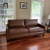 ghế sofa da nâu