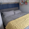 O2 Giường ngủ 1m6 x 2m GN2 Bierman bọc vải màu xám giá rẻ
