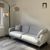 Q1 Ghế sofa giường nằm xinh xắn GB56 Sofox 1m9 xám trắng nỉ