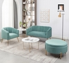 bộ ghế sofa cong xinh xanh mint