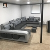 J2 Bộ ghế sofa chữ U gia đình UT26 Ashlei 3m7 sang trọng