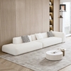 O1 Bộ ghế sofa chữ U xám trắng UT25 Dayton 3m2 chung cư