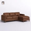 sofa góc 2m4 x 1m6 màu nâu