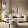 sofa băng xám trắng