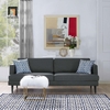 sofa băng xám đen