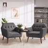 sofa đơn xám đậm