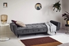 J2 Ghế sofa bed bật giường nằm GB22 Platin 2m xám đậm vải nhung