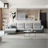 sofa góc da công nghiệp