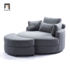 C2 Ghế sofa đơn thư giãn DT91 Daniela dài 1m3 cho phòng ngủ