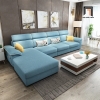 ghế sofa xanh dương