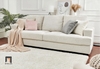 sofa trắng kem