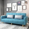 sofa giường xanh dương