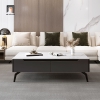 F2 Bàn sofa phòng khách hiện đại BSF36 Camel 1m x 50 mặt đá