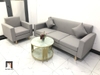 bộ ghế sofa phòng khách xám trắng giá rẻ