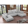 P2 Bộ ghế sofa chữ U chia múi UT32 Reindy 3m15 sang trọng