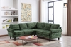 sofa góc xanh rêu