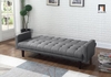 P3 Ghế sofa giường nằm giá rẻ GB76 Batrie dài 2m xám lông chuột