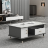 I1 Bàn trà hình hộp chữ nhật xinh xắn BSF32 Sander 1m x 50 mặt đá