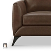 E3 Ghế sofa băng da công nghiệp BT169 Ahmara 2m màu nâu đậm