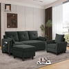 ghế sofa màu đen