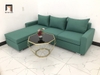 sofa góc xanh ngọc