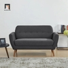 sofa băng xám đen