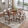 L2 Bộ bàn ăn 4 ghế gia đình 46-KH4-G43-B108 ghế nệm