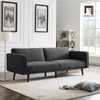 sofa giường giá rẻ xám đen