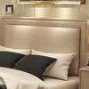 R2 Giường ngủ phong cách tân cổ điển GN76 Hailee đính nút bạc