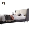 M2 Giường ngủ phối màu vải nỉ xinh GN121 Ginlet 1m6 x 2m gia đình