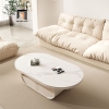 Y2 Bàn sofa mặt đá oval sang trọng BSF91 Juntura 1m1 x 60 cao cấp